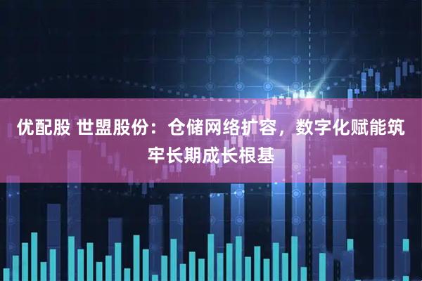 优配股 世盟股份：仓储网络扩容，数字化赋能筑牢长期成长根基